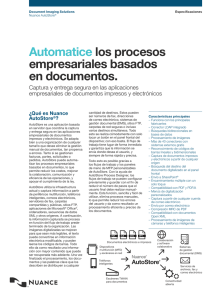 Automatice los procesos empresariales basados en documentos.