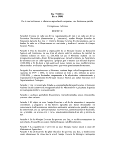 ley 1958 0036 diario 29846 Por la cual se fomenta la educación