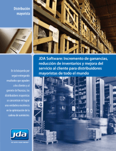 Distribución mayorista JDA Software: Incremento de ganancias