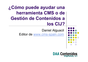 ¿Cómo puede ayudar una herramienta CMS o de Gestión de