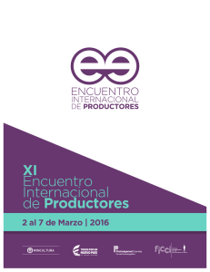 Convocatoria XI Encuentro Internacional de Productores