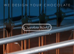 we design your chocolate