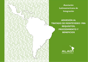 Asociación Latinoamericana de Integración ADHESIÓN AL