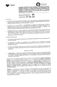 SANCIONA PROTOCOLO DE ACUERDO CONTRATO DE BARRIO