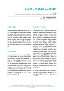 enfermedad de kawasaki - Asociación Española de Pediatría