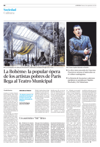 La Bohème: la popular ópera de los artistas pobres de París llega al