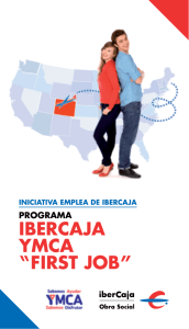 bases ymca first job - Ibercaja Obra Social