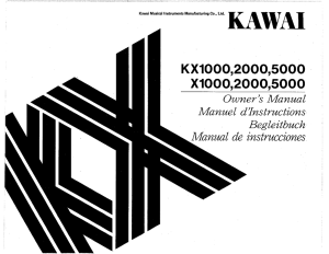 KX1000,2000,5000 I X1000,2000,5000