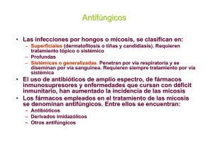 Tema 34 (Antifúngicos)