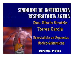 sindrome de insuficiencia respiratoria aguda