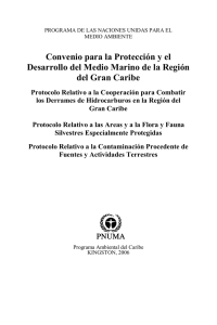 Convenio para la Protección y el Desarrollo del Medio Marino de la