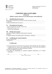 Anexo II - Consejería de Sanidad de Cantabria