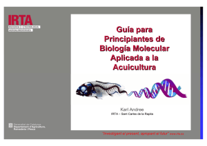 Guía para Principiantes de Biología Molecular Aplicada a
