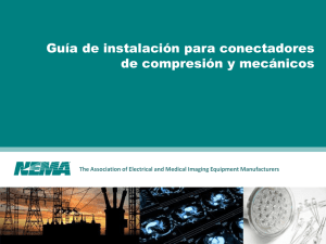 Guía de instalación para conectadores de compresión y