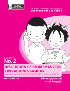 resolución de problemas con operaciones básicas