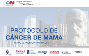 protocolo de cáncer de mama - SEOQ Sociedad Española de