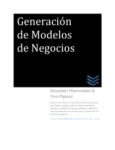 Generación de Modelos de Negocios