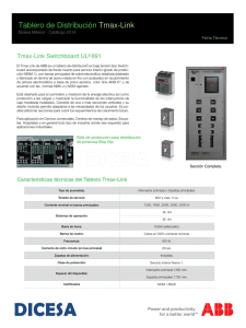 Tablero de Distribución Tmax-Link