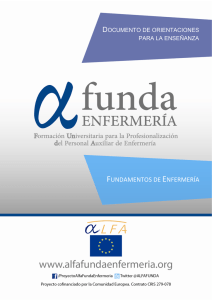 fundamentos de enfermería - Proyecto ALFA FUNDA ENFERMERÍA