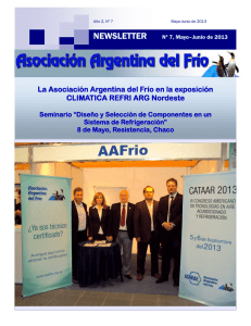 La Asociación Argentina del Frío en la exposición CLIMATICA