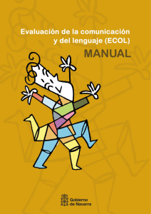 Evaluación de la comunicación y del lenguaje (ECOL)