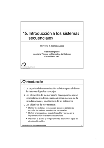 15. Introducción a los sistemas secuenciales