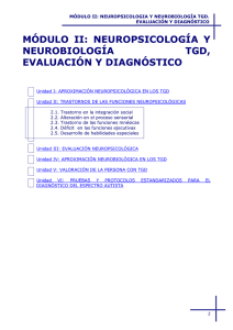 unidad i: aproximación neuropsicológica en los