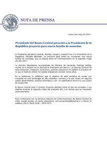 nota de prensa - Banco Central de Chile