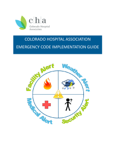 CHA Emergency Code Implementation Guide