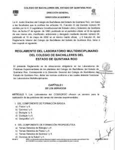 Page 1 COLEGIO DE BACHILLERES DEL ESTADO DE QUINTANA