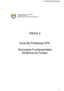 FÍSICA II Guía De Problemas Nº4: Conceptos Fundamentales