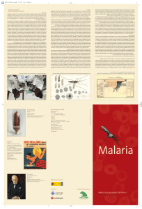 Exposición La Malaria - Biblioteca Nacional de España