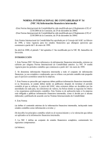 NORMA INTERNACIONAL DE CONTABILIDAD Nº 34