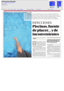 Piscinas, fuente de placer… y de inconvenientes