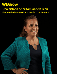 Emprendedora mexicana de alto crecimiento
