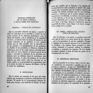 Que la autoridad soberana sea única y superior a