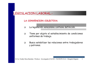 legislacion laboral. - Web del Profesor