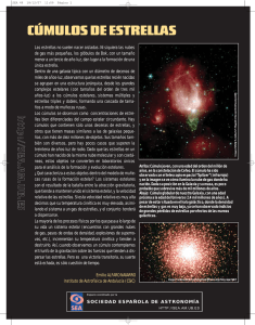cúmulos de estrellas - SEA | Sociedad Española de Astronomía