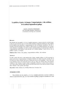 La palabra, el gesto y la imagen. Comportamiento y vida cotidiana