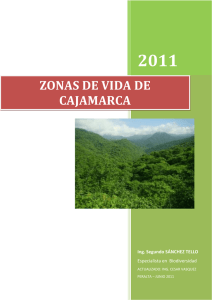 zonas de vida de cajamarca - Gobierno Regional Cajamarca