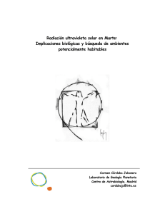 Radiación ultravioleta solar en Marte: Implicaciones