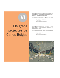 Els grans projectes de Carles Buigas