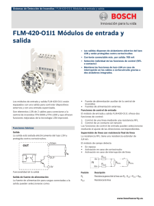 FLM‑420‑O1I1 Módulos de entrada y salida