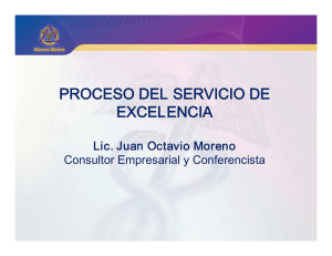 PROCESO DEL SERVICIO DE EXCELENCIA