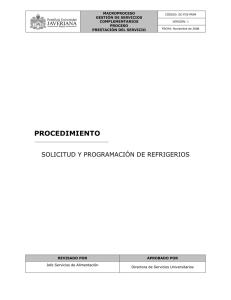procedimiento - Pontificia Universidad Javeriana