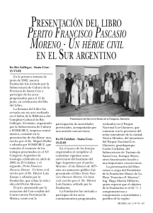 PRESENTACIÓN DEL LIBRO PERITO FRANCISCO PASCASIO