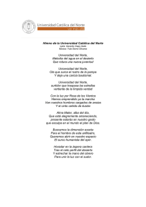Himno de la Universidad Católica del Norte Universidad del Norte