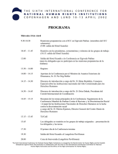 programa - National Human Rights Institutions Forum