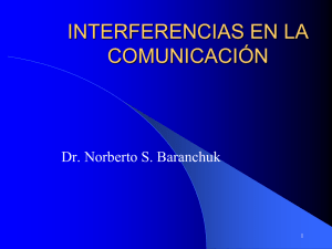interferencias en la comunicación