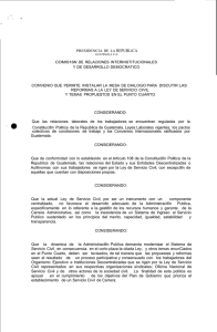 Que las relaciones laborales de los trabajadores se encuentran